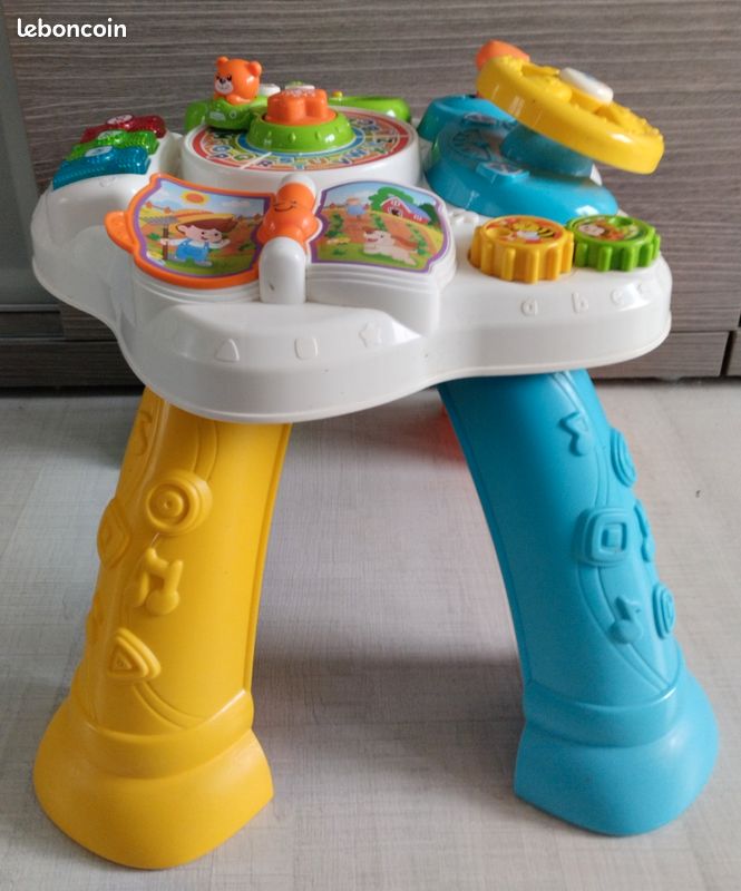 VTech Ma Magica Gelateria Jeu d'Imitation Enfant Éducatif Développement Cognitif 12 Accessoires Inclus, Langue Italienne Piles Incluses 2-6 Ans