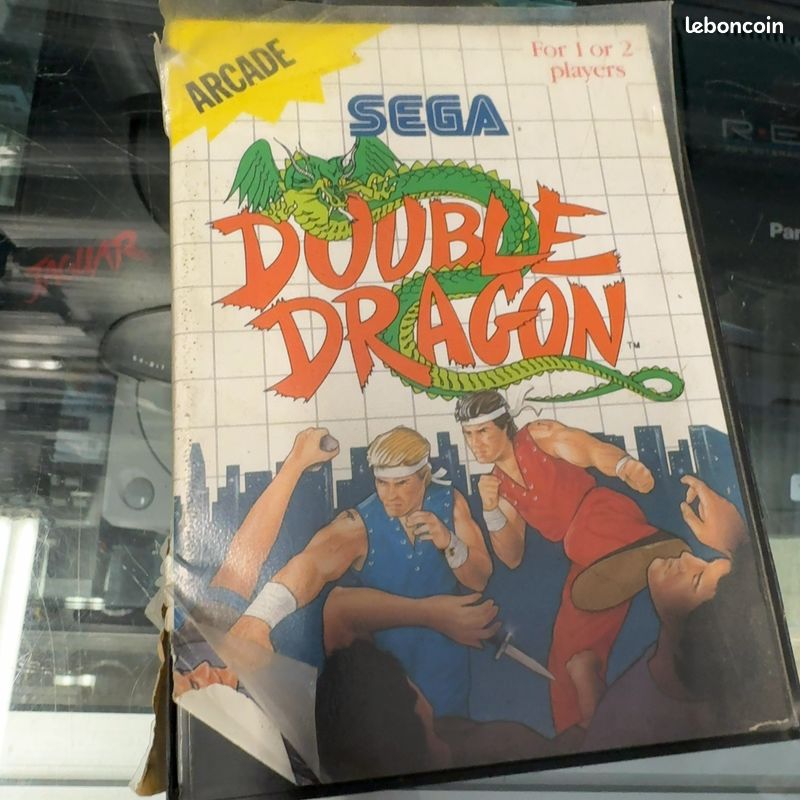 Notice SEGA Master System Double Dragon – Français – PAL – Bon état