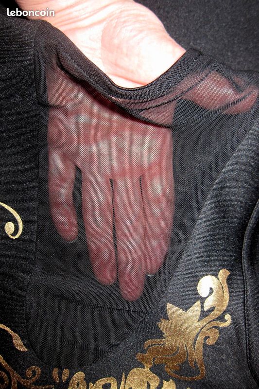 Robe courte noir/doré 36 (image 7)
