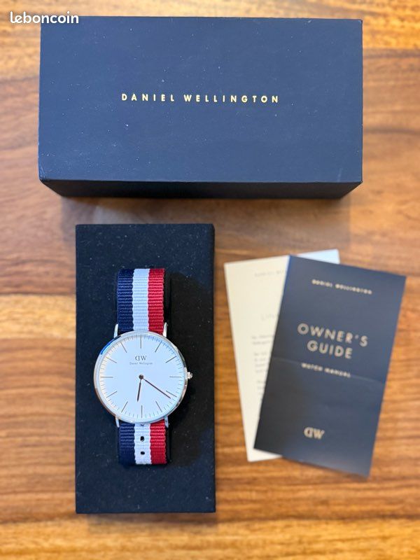 Montre Daniel Wellington Classic NATO - Pile neuve (image 1)