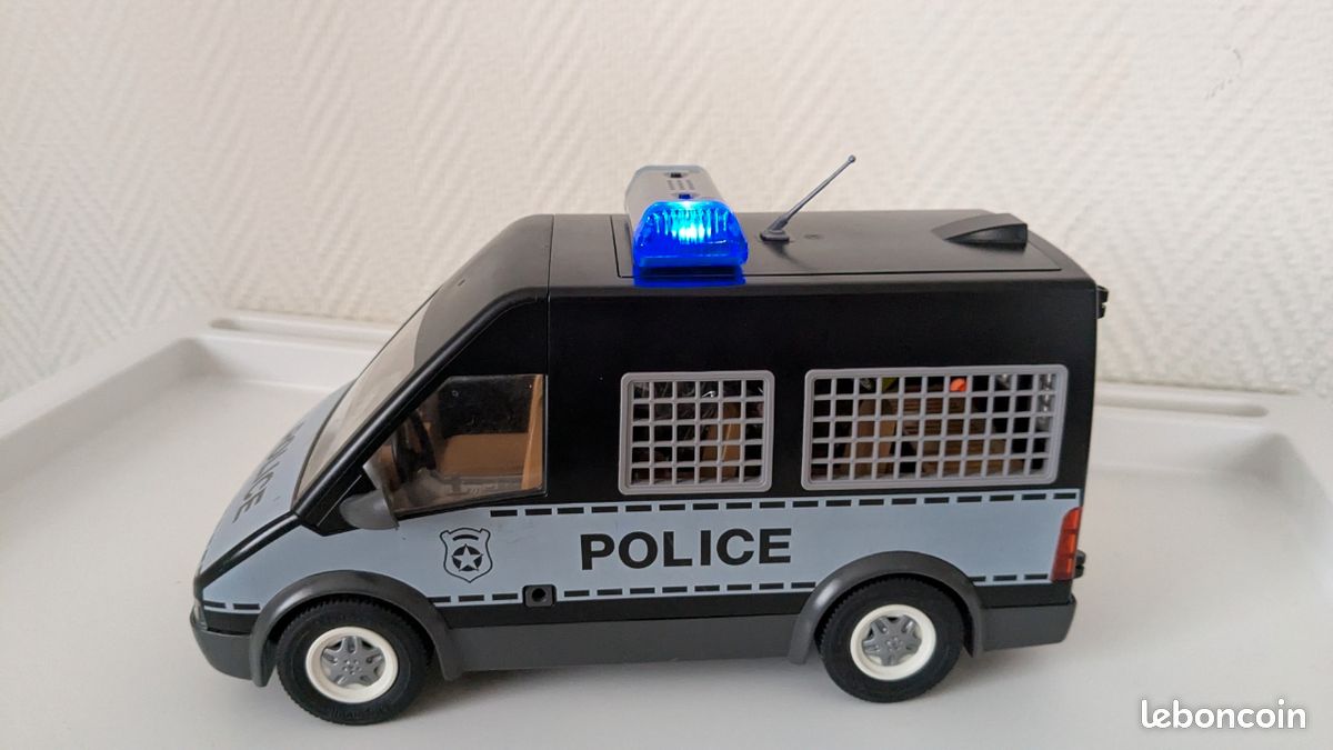 Playmobil Police Van Playmobil Furgon De Policia Playmobil City