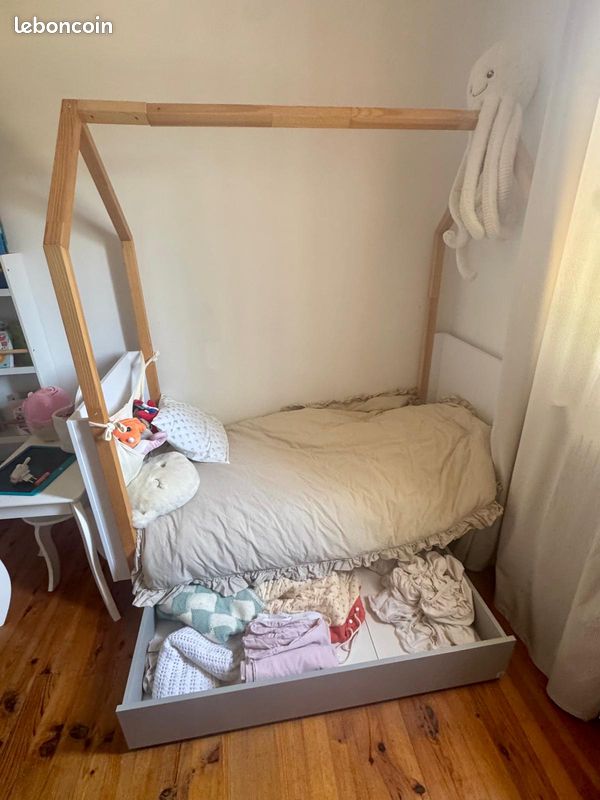 Lit cabane enfant evolutif (image 1)