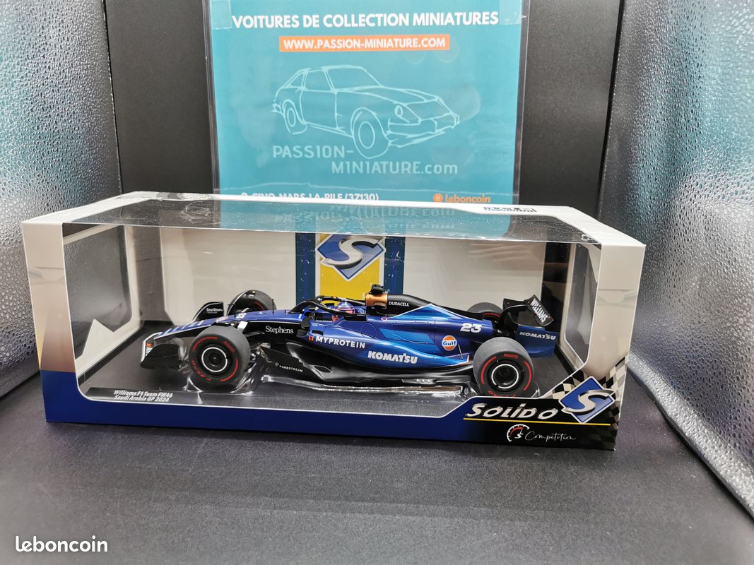 Solido Williams F1 Fw46 Team Williams Racing N 2 Saudi Arabia 2024 Logan Sargeant 1:18 2 Tóny Modré