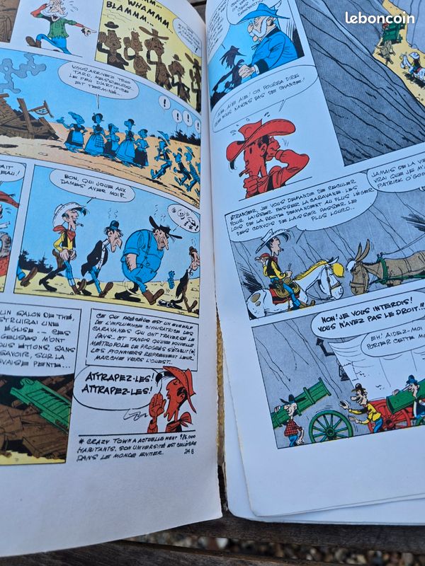 BD Lucky Luke - La Caravane (Édition Vintage Total 1972) (image 3)