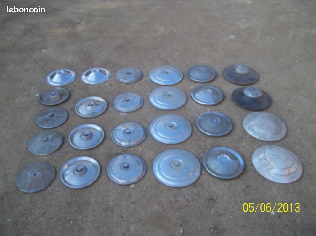 Lot De 20 Cache-vis Pour Jantes - Diamètres 17, 19 Et 21 Mm, Pour Cacher Les écrous De Roue