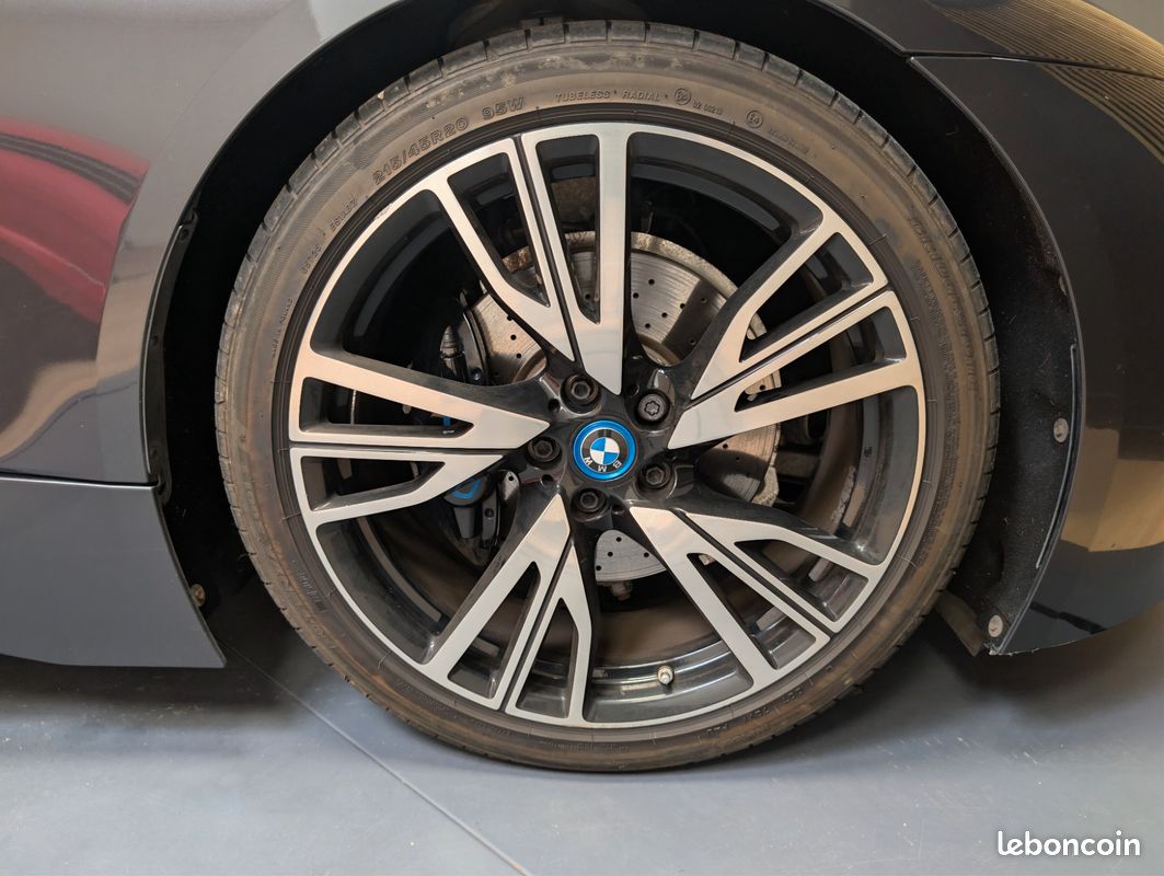 BMW I8 COUPE 1.5 362h 230 - HARMAN KARDON + CUIR BLANC + JANTES W (image 9)