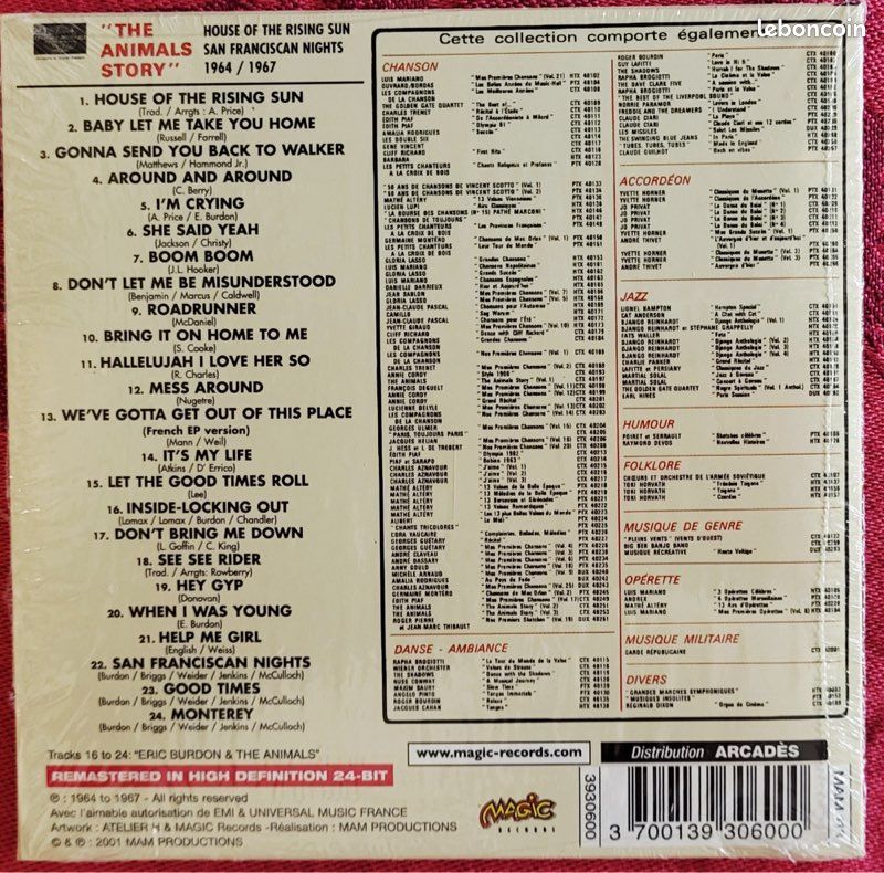 The Animals -CD- « The Animals Story 1964/1967 (image 2)