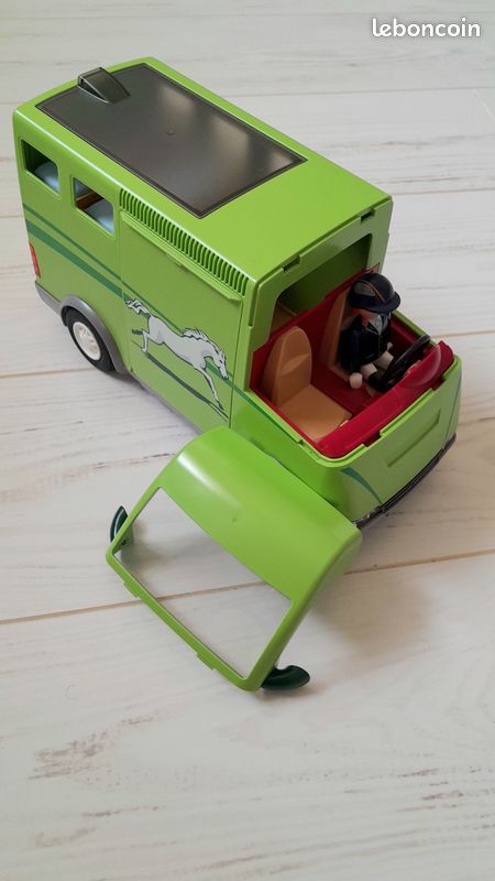 Playmobil 6928 van, cheval et cavalier (image 4)