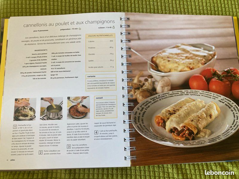 Livre de cuisine Les indispensables pâtes (image 4)
