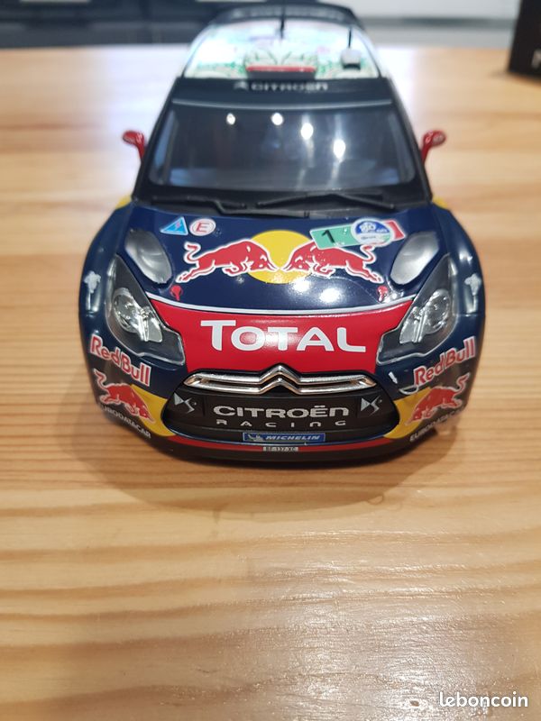 Miniature CITROEN DS3 WRC #1 Loeb Mexique 2011 - Échelle 1:43 (presse) - Neuf