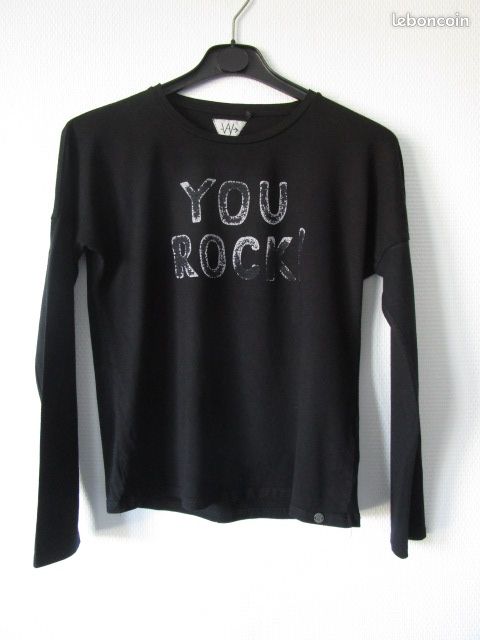 T-shirt You Rock IKKS 12 ans TBE Vêtements