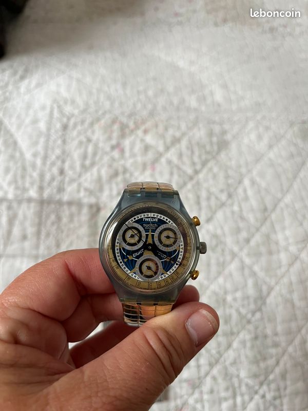Swatch chrono vintage années 90 (image 6)