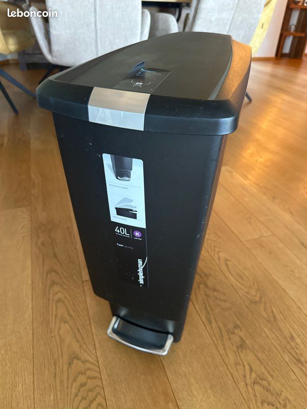 Poubelle Simplehuman 40 litres (image 1)