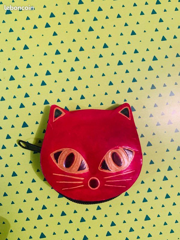 Porte monnaie chat (image 1)