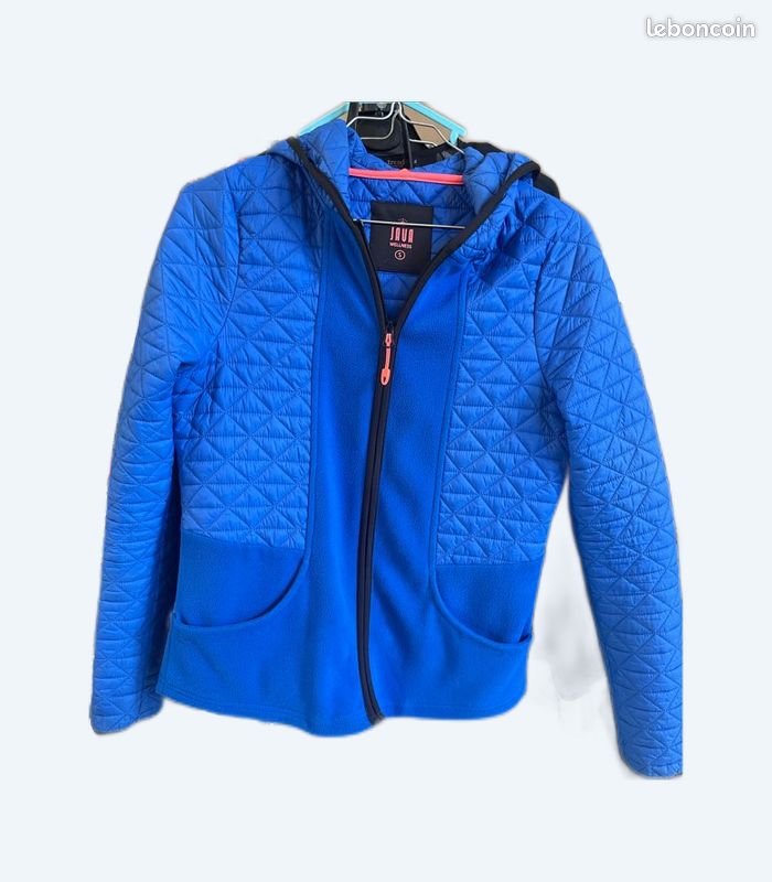 Doudoune fine à capuche JAVA bleu T36 Vêtements - Main Image