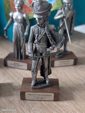 Figurine étain "Motard Garde Républicaine" – Les Etains Du Prince – 10 Cm