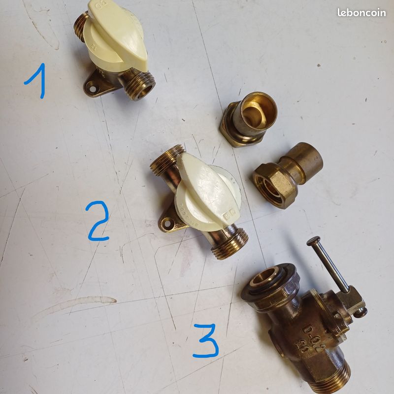 Robinets à gaz (image 1)