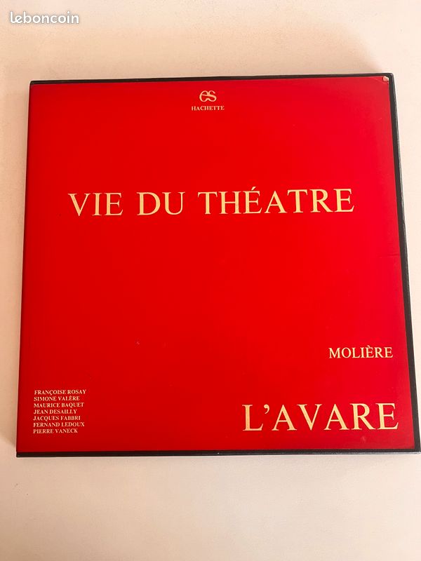Coffret 2 disques / Vie du théâtre /MOLIERE- L’AVARE (image 1)
