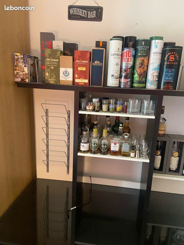 Bureau bois et verre (image 2)