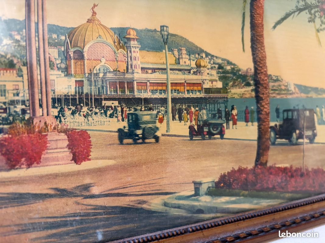 Vue de Nice 1930 impression promenade des Anglais (image 3)