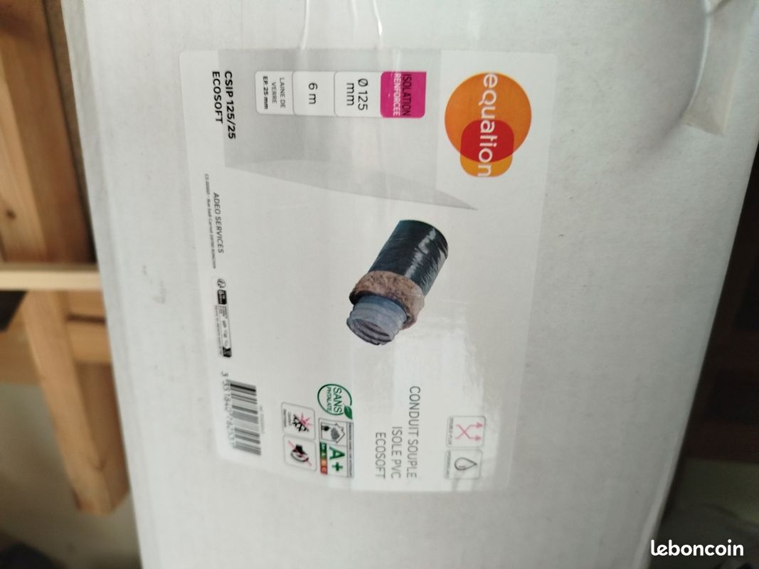 Conduit souple 125mm 6m (image 1)
