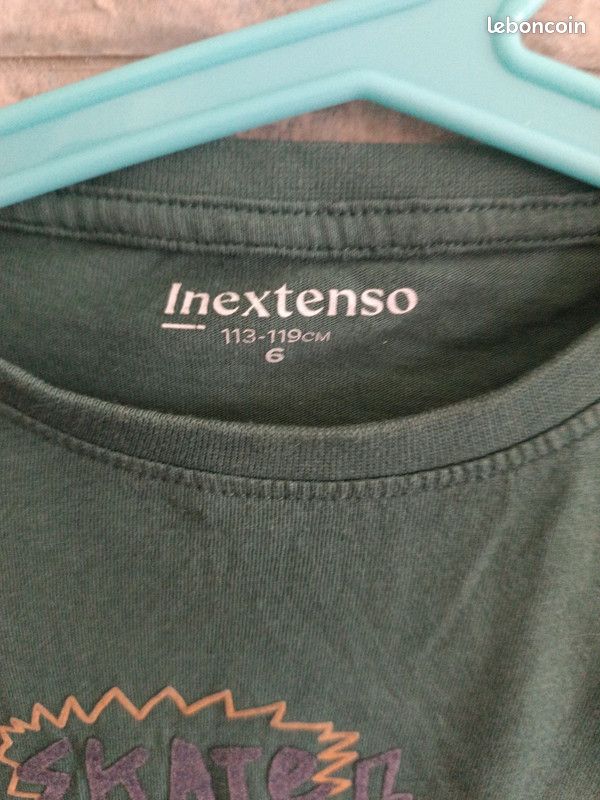 T-shirt vert In Extenso 6A Vêtements