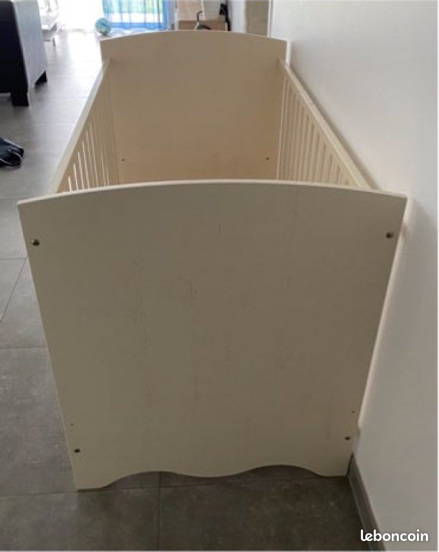 Lit bébé 70*140 et commode langer (image 3)