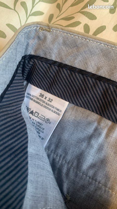 Vend pantalon été beige (image 3)