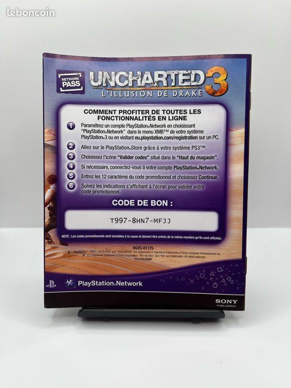 Uncharted 3 lâillusion de Drake PS3 - Complet - FR đ«đ· (image 7)