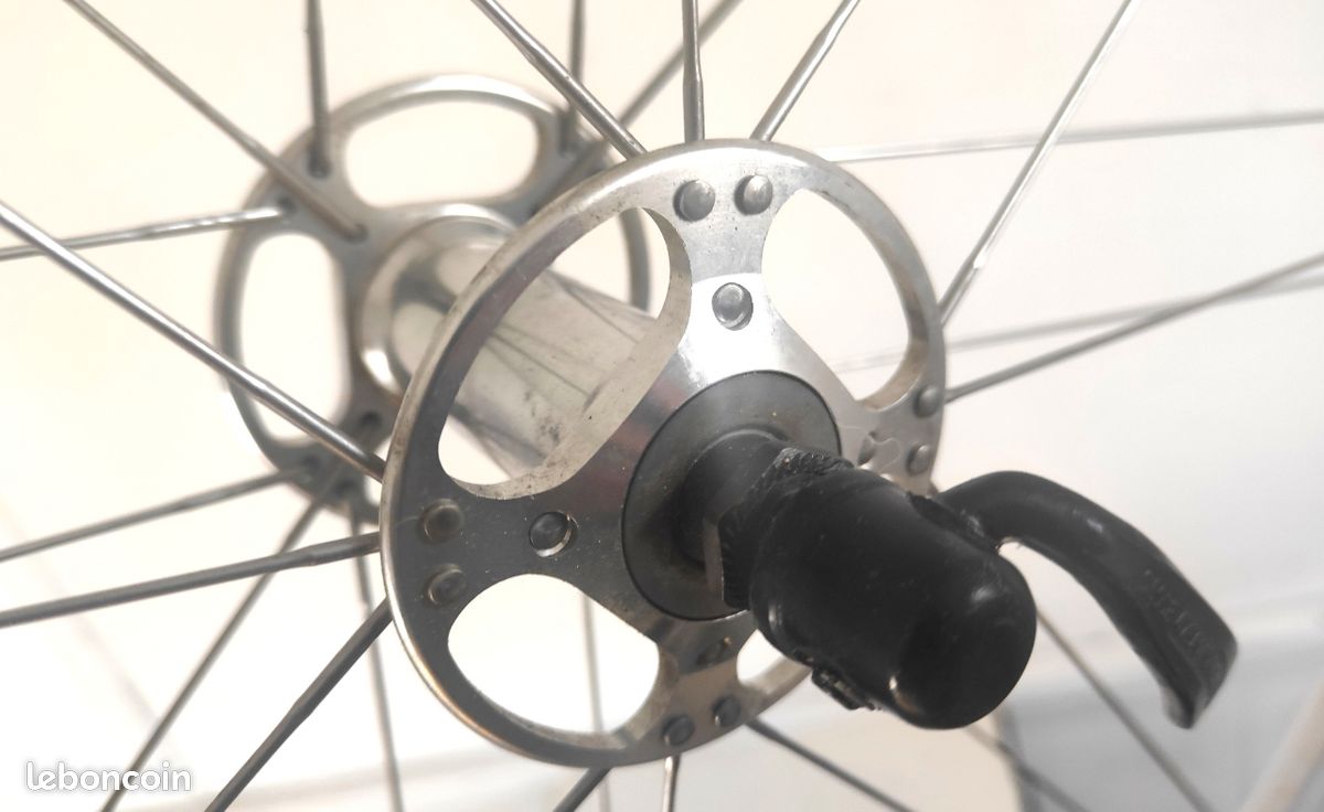Kit Rayons Noirs Campagnolo Vento Mini – Avant & Arrière – 2007-2015 (Neuf)