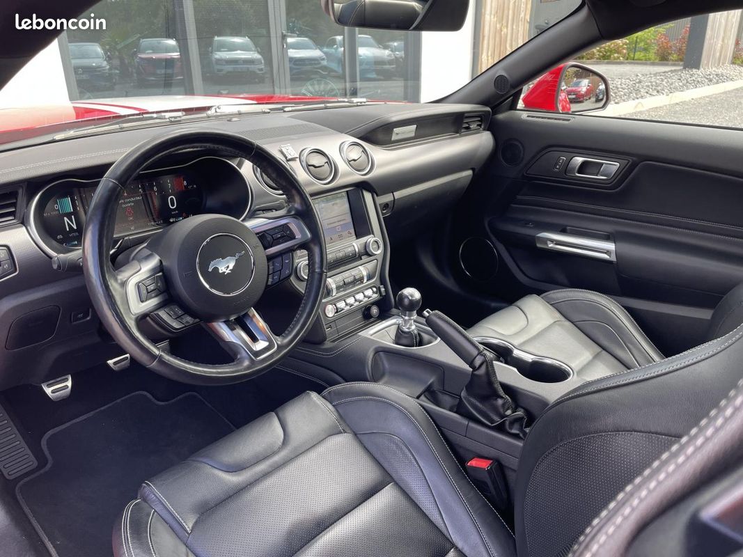 Ford mustang 5.0 v8 450 ch fastback coupe gt ph 2 recaro-fr-garantie 12 mois- (image 11)