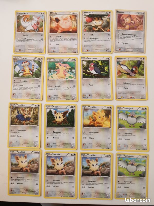 120 Cartes Pokémon grises 1995 à 2014 dont Wizard (réf. T) (image 5)