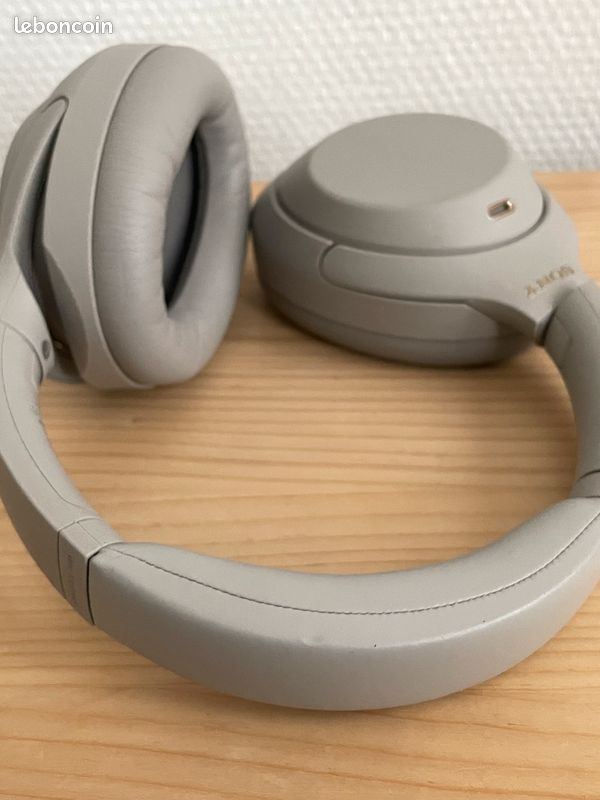 Casque Sony WH1000XM4 - Beige (image 5)