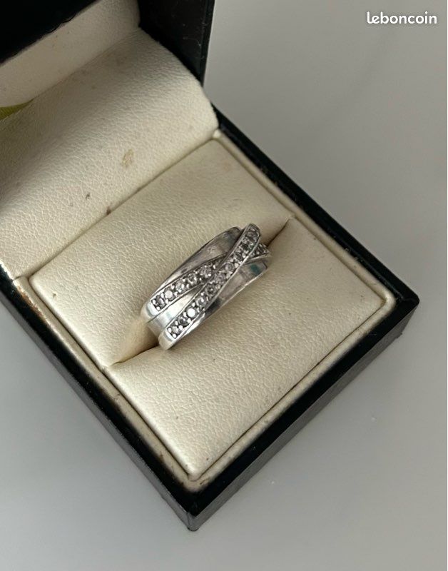 Bague En Argent Taille 51 | Sans Marque | Occasion à Personnaliser | Style épuré Et Intemporel