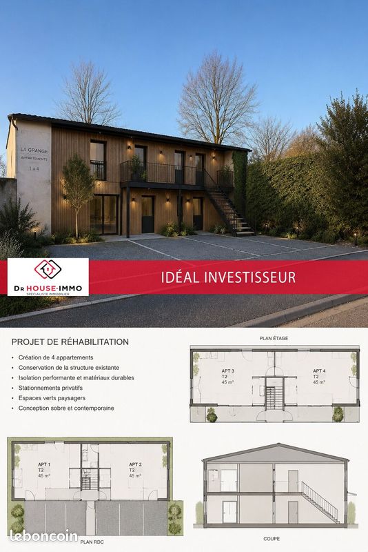 Local commercial 1 pièce 137 m² · à Saint-Sulpice-Et-Cameyrac · 137 m² · 100 000 €