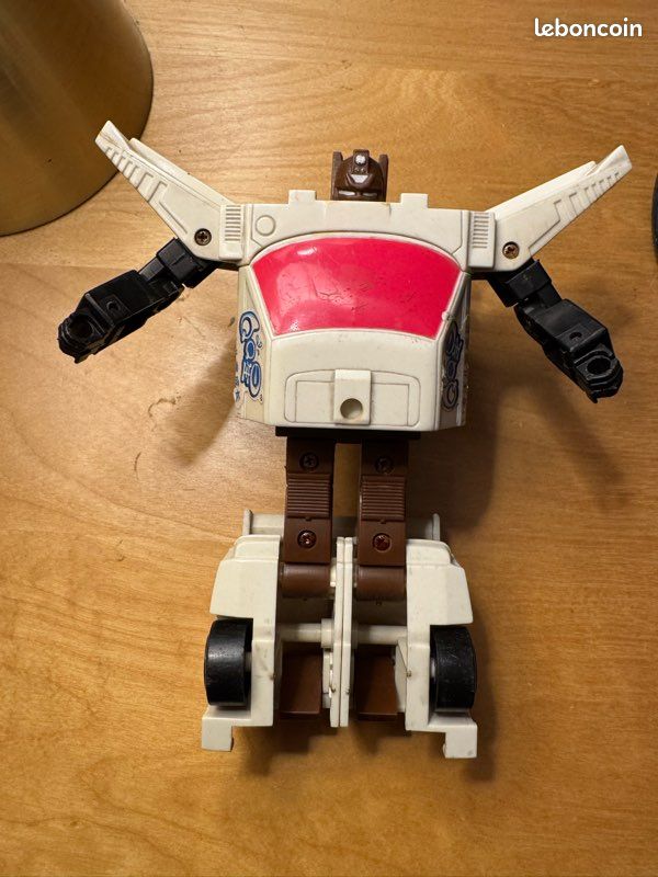 Jouet Vintage Transformers G1 Hasbro Optimus Porsche Train
