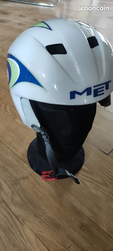 Casque vélo cycliste compétition profilé MET années 90 superbe (image 2)
