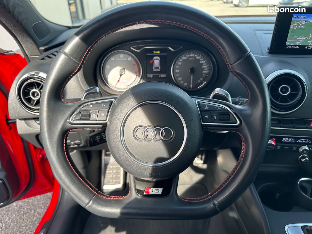AUDI S3 SPORTBACK 2.0 TFSI 300ch QUATTRO S-TRONIC BANG & OLUFSEN - SIEGES CHAUFFANTS (image 4)