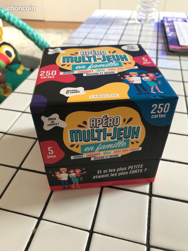 Multi jeux apéro jeu de société en famille Neuf (image 1)