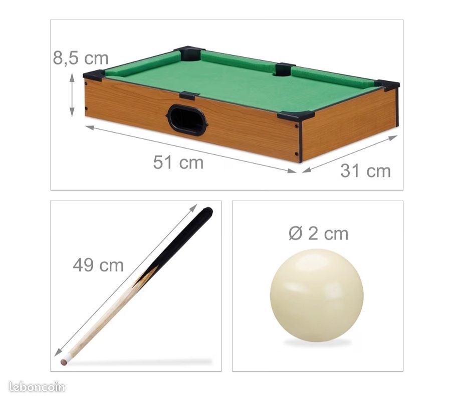 đ± Billard â NEUF avec boĂźte dâorigine đ (image 4)