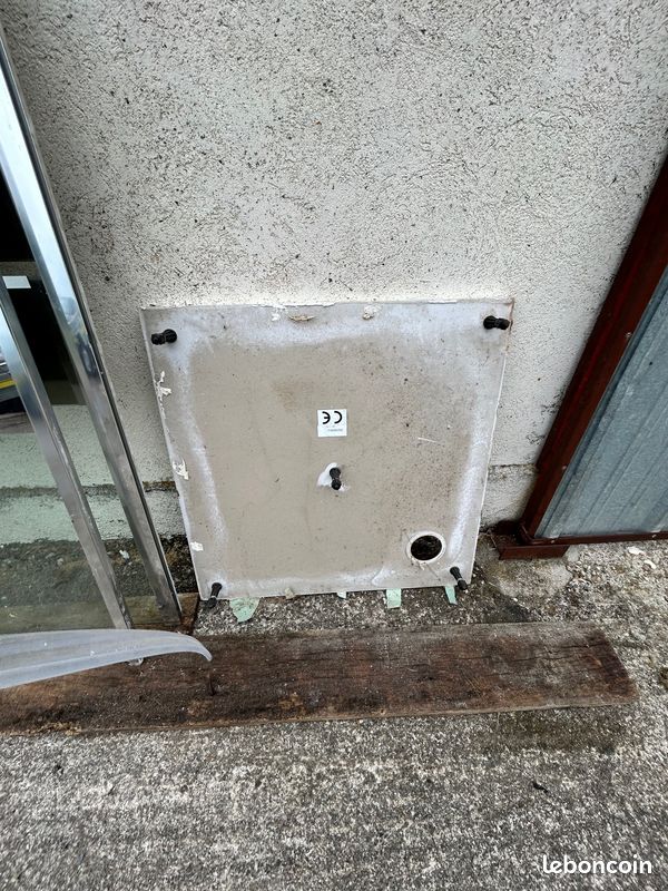 Douche 80x80 (Paroi verre, porte et bac) (image 7)