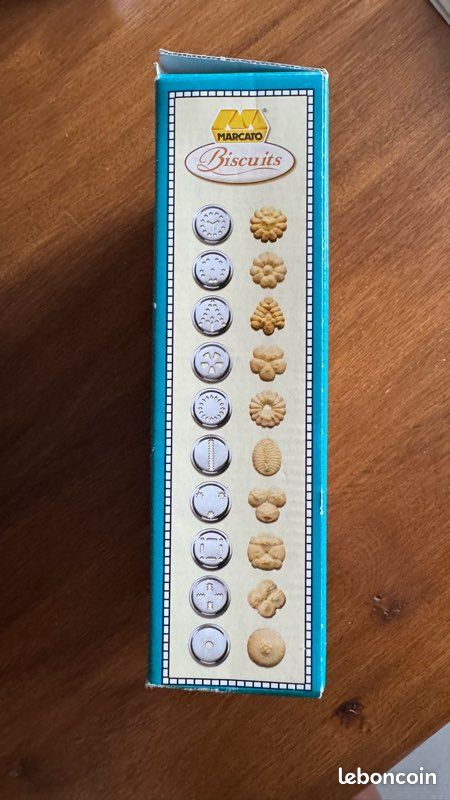 Machine à biscuits italienne avec 20 emporte pièces (image 3)