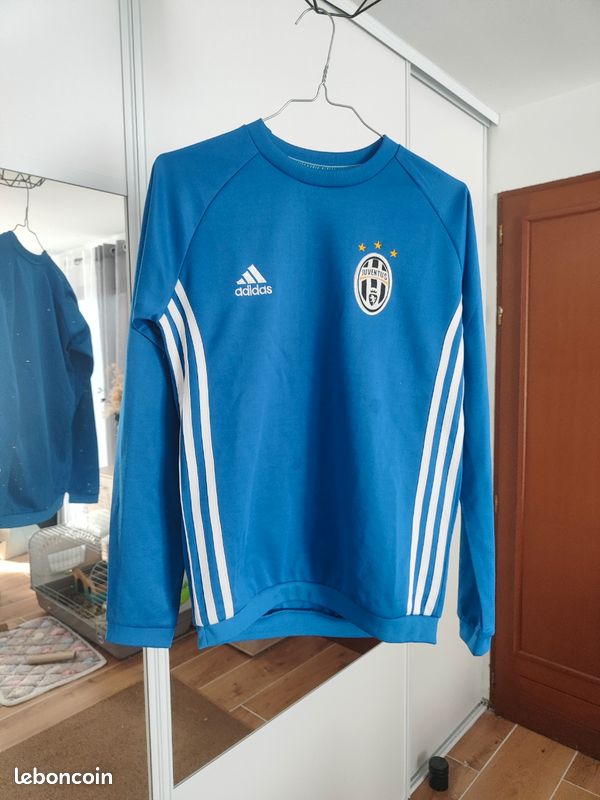 Pull Adidas Juventus bleu électrique (image 1)