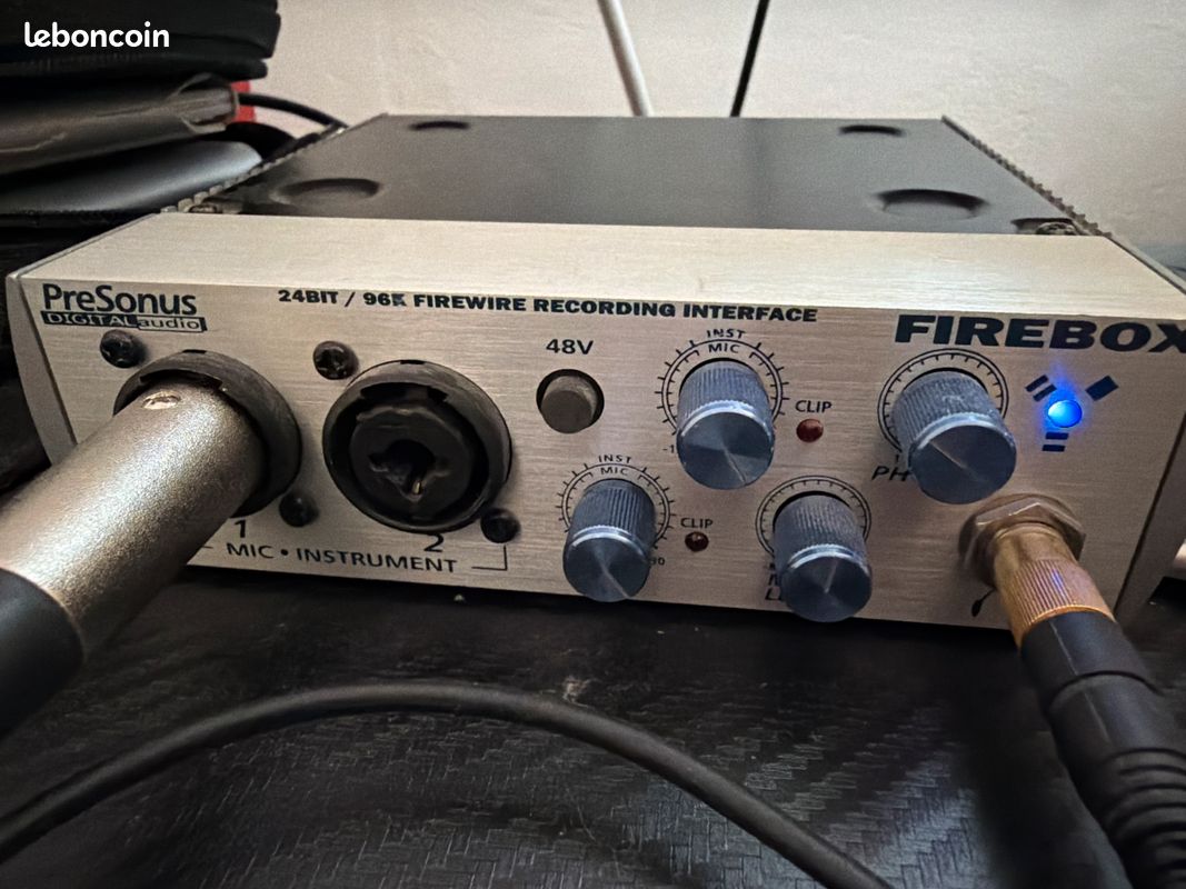 Interface audio PreSonus Firebox FireWire 24bit/96kHz — occasion (image 1)