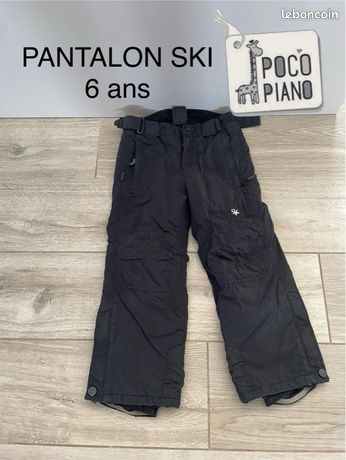 Pantalon de ski, snowboard, neige ans Pocopiano fille ou garçon