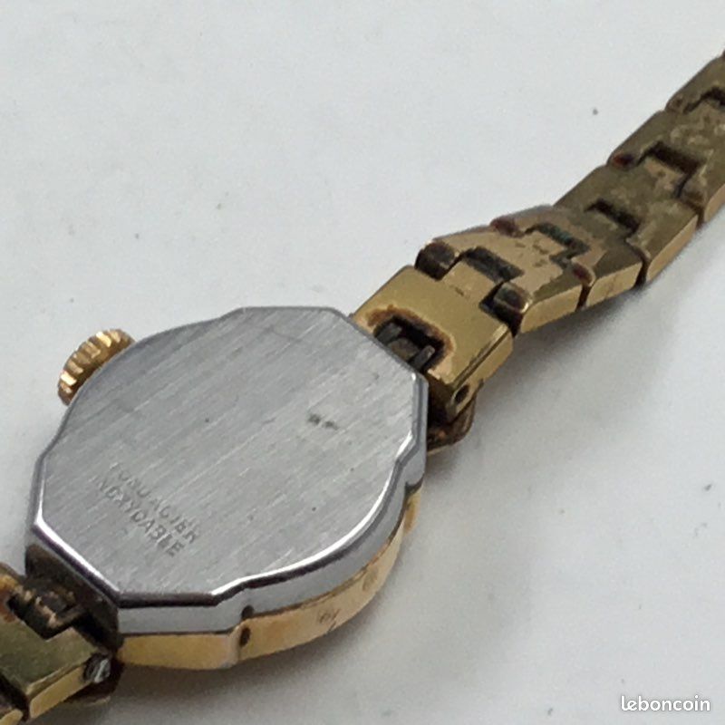 Montre Mécanique Femme Sinzo – Vintage Rétro – Non Testée – Bon état Général