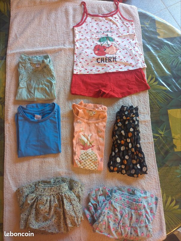Pack été fille 5-6 ans (image 1)