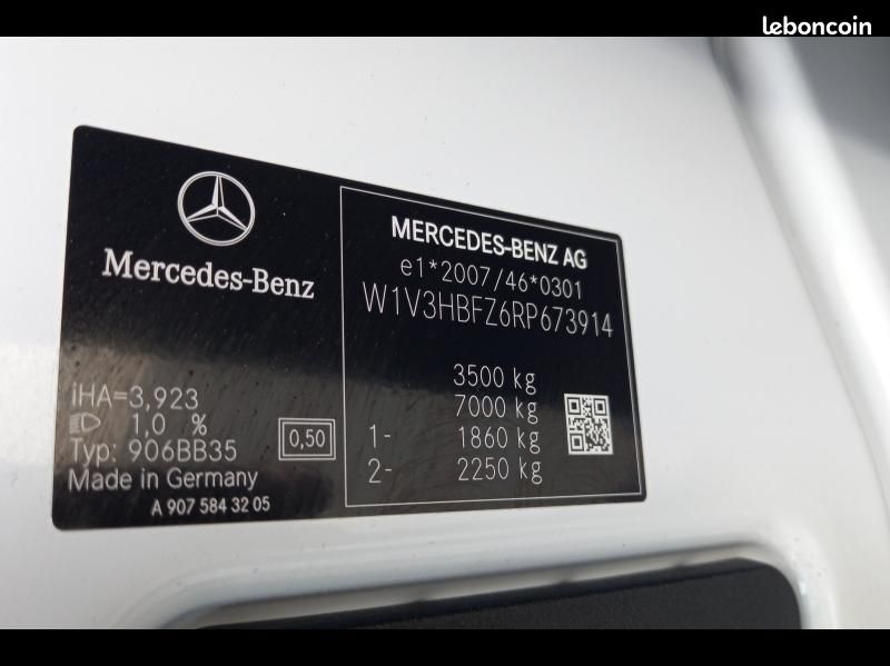 Mercedes-benz Sprinter Fg 315 CDI Cabine Approfondie 6 places (image 15)
