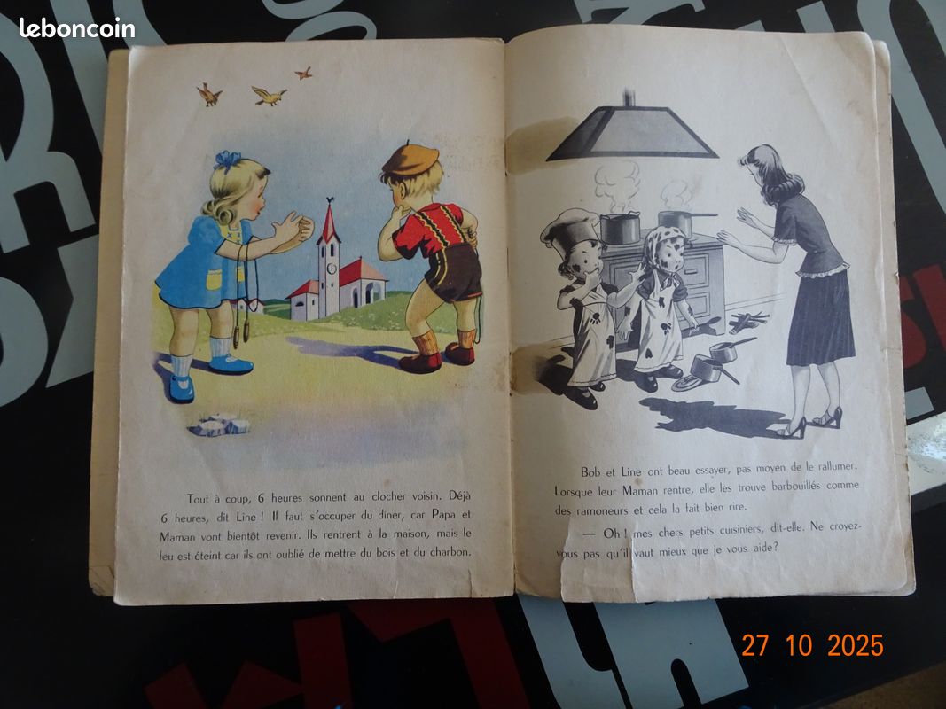 Bob Et Line / Croix D'Honneur - Suzanne Boland - Livre Cartonné Français
