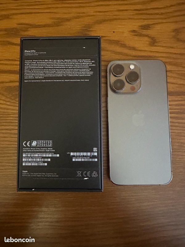 iPhone 13 Pro Max 256GB Graphite - A partir de €539